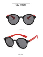 Детские силиконовые солнцезащитные поляризационные очки с защитой UV400 T11015