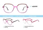 Plastic frames for glasses acetate material WD4119