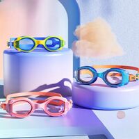Swimming waterproof anti-fog goggles for kids (3-13 years), with box, 7600-YU