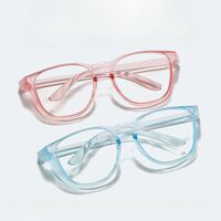 Plastic TR90 glasses for myopia, with Blue ray cut protection, diopters from 0.00 to -4.00, RMC=62-64, KY3377花粉镜