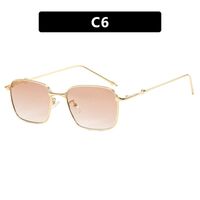 Metal glasses with blue light protection for women 9526-PN