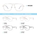 Metal men's frame for glasses MM2081
