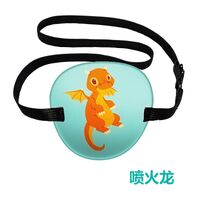 Ophthalmic eye patch (dragon) for children, no package