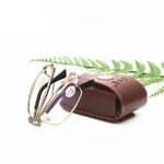 Очки складные металлические для чтения с защитой Blue ray cut QFA-180 с футляром, диоптрии от +1.00 до +4.00, РМЦ=62-64