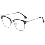 Hibrid, metal + TR90, Blue Block glasses with combination thread blue light protection FENQI F15208
