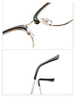 Metal eyeglasses for reading 835成品, diopters from 0.50 to -6.00, not centered