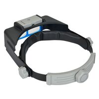 Illuminated binocular magnifier, magnifying glass with head mount 518B-XX, magnification: 1,5X, 2X, 2,5X, 3,5X