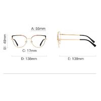 Metal Blue Blocker frames for glasses MORE 3103