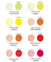 Paint powder TCN for coloring plastic CR39 lenses with an index of 1.50, set of 10 packs of 10 g each