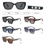 Polarized plastic sunglasses Leke P5120