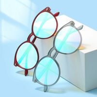 Blue Block plastic glasses with blue light protection for colorblind people, with case KY6009-6色盲眼镜