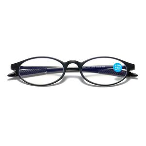 TR90 glasses for reading with Blue ray cut protection, diopters from +1.00 to +4.00, RMC=62-64, TR1928