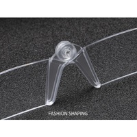 Plastic folding eyeglasses for reading with case, diopters from +1.00 to +4.00, PD62-64