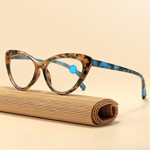 Plastic glasses for reading, with Blue ray cut protection, diopters from +0.00 to +4.00, RMC=62-64, KY2000