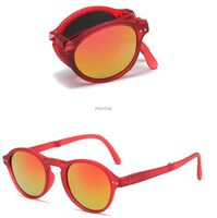 Sunglasses portable with case KY5105-3太阳镜