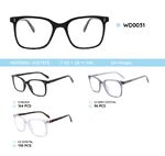Plastic acetate eyeglasses frame WD0031