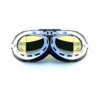 Safety shockproof sports goggles 风镜-哈雷银框-直角