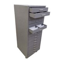 Office box - showcase for frames and glasses, with textile coating, 156/192 slots JS-C220309