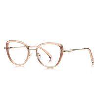 Оправа женская металлическая + TR90, линзы-блюблокеры с защитой от ультрафиолета и синего света More FCS3147