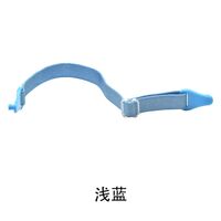 Шнурок-резинка - фиксатор для очков эластичный с регулируемой длиной, 20.2 см, крепление - Ø3.5 мм