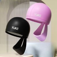 Silicone waterproof swimming cap for adults, with goggles, YM1800-YU