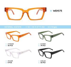 Plastic acetate eyeglasses frame WD1573