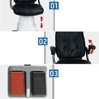 Lift chair with backrest for ophthalmologist office WZ-B
