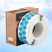 Липкий сегмент (липучки, слиперы, противоскользящие накладки для блокировки оптических линз) для линз Delma, комплект 1000 шт