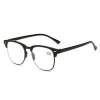 Plastic eyeglasses for reading TKY2140, diopters from +1.00 to +4.00, PD62-64