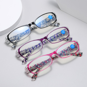 Plastic eyeglasses for reading KY016 Blue ray cut, diopters from +1.00 to +4.00, PD62-64