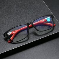 Plastic TR90 glasses for reading, with Blue ray cut protection, diopters from 0.00 to +4.00, RMC=62-64, KY51023#12A