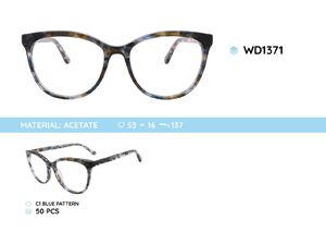 Plastic acetate eyeglasses frame for women WD1371
