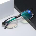Metal eyeglasses for reading YB5208 Blue ray cut, diopters from +1.00 to +4.00, PD62-64