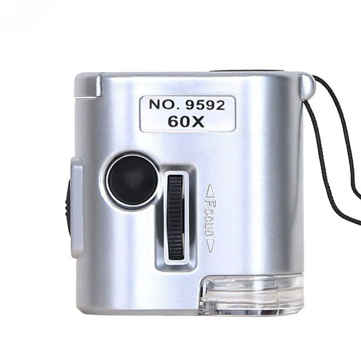 Микроскоп портативный 9592, увеличение: 60X