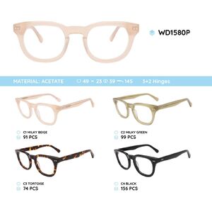 Plastic acetate eyeglasses frame for women WD1580P