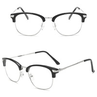 Metal eyeglasses for reading 835成品, diopters from 0.50 to -6.00, not centered