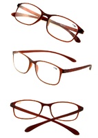 TR90 eyeglasses for reading TR5229-C1-6, diopters from +1.00 to +4.00, PD62-64