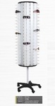 Glasses rotating floor stand with 100 slots HD740