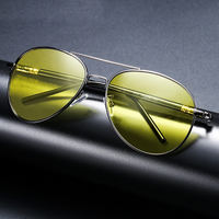 Anti-glare photochromic polarized UV400 protection sunglasses for drivers F209-1