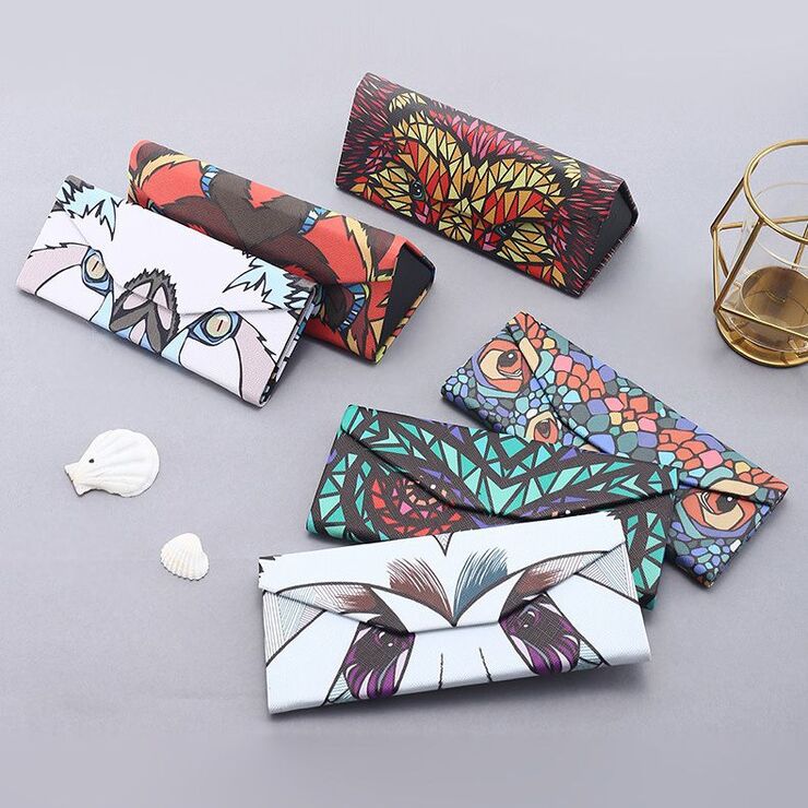 Sunglasses and eyeglasses hard shell case JQ002