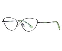 Fashion cat eye metal blue blocker frames for glasses  MORE 3047