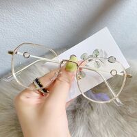 Metal + TR90 Blue Block glasses with blue light protection FENQI F0672