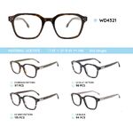 Plastic acetate eyeglasses frame WD4321