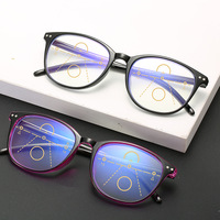 Plastic eyeglasses for reading KY6008 B1-2 Blue ray cut, diopters from +1.00 to +4.00, PD62-64