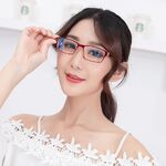 Plastic glasses with Blue ray cut protection KY2823-4