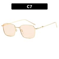 Metal glasses with blue light protection for women 9526-PN