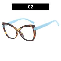 Plastic glasses with blue light protection for women 8573-PN