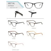 Metal frames for glasses with spring hinges Big City RP9005