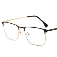 Metal glasses with blue light and UV protection 9682-2-GT