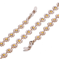 Red acrylic glasses chain GL1409